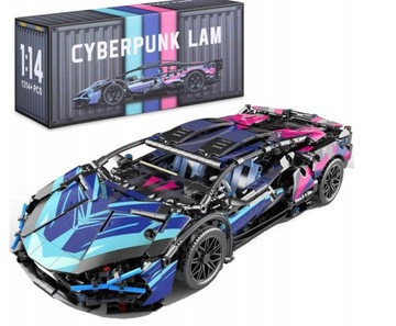 LAMBORGHINI KLOCKI CYBERPUNK 1314 ELEMENTÓW MEGA DUŻY ZESTAW