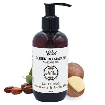 OLEJEK DO MASAŻU MACADAMIA&JOJOBA OILS 200ML