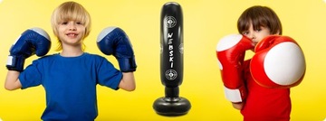 НАДУВНАЯ ОТДЕЛЬНО СТОЯЩАЯ СУМКА ДЛЯ КАРАТЭ ММА КИКБОКСИНГ БОКСЕРСКАЯ СУМКА