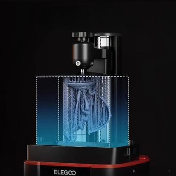 Drukarka 3D ELEGOO MARS 4 | Wysoka precyzja, Nowy oczyszczacz powietrza