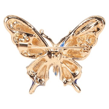 Женская брошь в элегантном стиле в форме бабочки