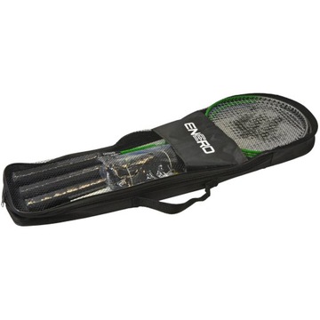 МЕГА БАДМИНТОННЫЙ НАБОР LORKA BALLETS СЕТКА-ЧЕХОЛ ENERO 500