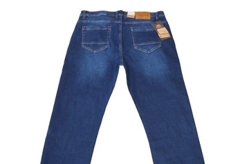DUŻE DŁUGIE spodnie jeans pas 112-114cm W41 L34
