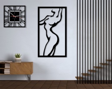 Ажурная картина настенное украшение Панно 3D Женщина