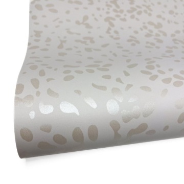 ОБОИ TERRASTRI STONE CAMO PATTERN СЕРЫЕ СЕРЕБРЯНЫЕ ГЛЯНЦЕВЫЕ ПАНТЕРЫ 70201