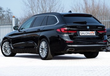 BMW Seria 5 G30-G31 Touring Plug-In 2.0 530e 292KM 2022 BMW 530e 292ps Luxury HUD Lasery 360° ACC 4xKlima Skóra HiFi Blis Keyles 18, zdjęcie 31