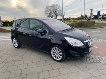 Opel Meriva II Mikrovan 1.4 Turbo ECOTEC 120KM 2011 1 rejest 07/2012 ALU 17&quot; 4X EL SZYBY NAVI ZAREJESTR NIE UZYTK W PL, zdjęcie 4