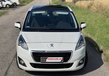 Peugeot 5008 I Minivan Facelifting 2.0 HDi 150KM 2014 Peugeot 5008 nav LEDY Polski Salon PISEMNA GWARANCJA w cenie Transport, zdjęcie 6