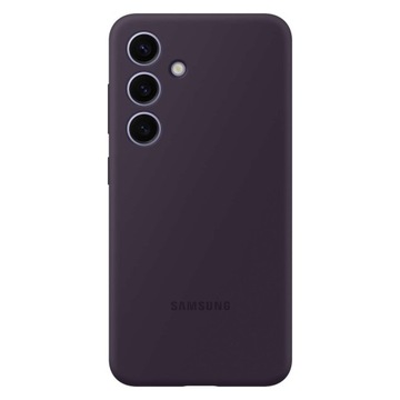 Задние панели Samsung для Samsung Galaxy S24 Силиконовый чехол Samsung фиолетовый