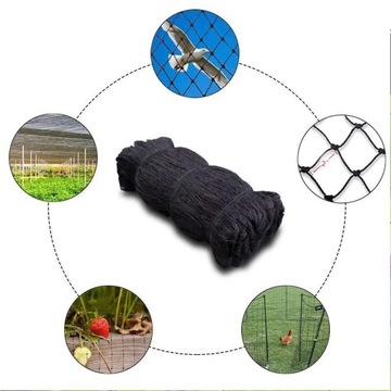 СЕТКА БАЛКОННАЯ НА ДЕРЕВО ДЛЯ КОШЕК ОТ ПТИЦ И ГОЛУБЕЙ STRONG 20G 5X10M