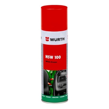 БЕЛАЯ ПОЛУТВЕРДАЯ СМАЗКА HSW 100 WURTH