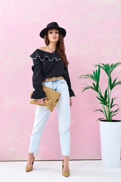 ROCO FASHION BLACK RALLANT блузка