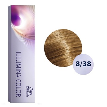 Wella Illumina Color Farba do włosów 60ml 8/38