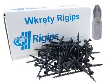 RIGIPS Wkręty drewna 3,5x55 płyt karton gips BIT