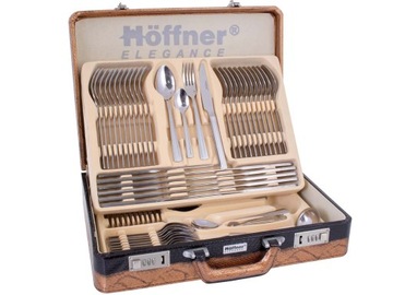 Komplet sztućców Hoffner Elegance 72 el. SOLIDNE
