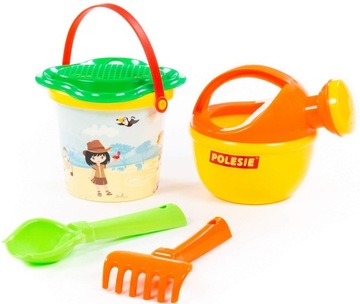 НАБОР ПЕСКА 5 ЕЛ, ВЕДРО, СБОРНИК, ЛОПАТА, ЛЕЙКА ПЕСКА