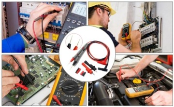 КАБЕЛИ ДЛЯ СЧЕТЧИКА ИЗМЕРИТЕЛЬНЫЕ КАБЕЛИ ЗАЖИМЫ «КРОКОДИЛЫ» МУЛЬТИМЕТРОВЫЕ ЗОНДЫ 1000В 10А