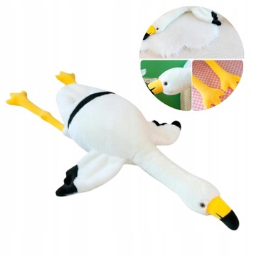 Maskotka FLAMING Poduszka XXL 130Cm Biały