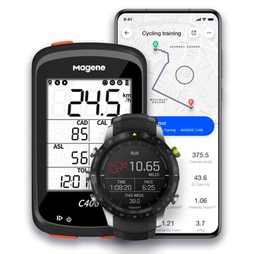 Датчик частоты вращения педалей и скорости Magene S314 для велосипеда Bluetooth / ANT+