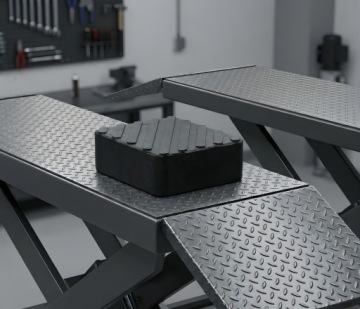 Резина для блока ножничного подъемника 165 x 120 x 60 мм STIX