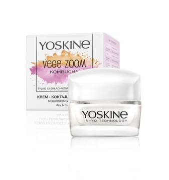 Krem do twarzy Yoskine dzień i noc KOMBUCHA 50 ml