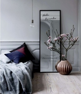 Зеркальная наклейка для свадьбы День рождения Canva + RAKLA