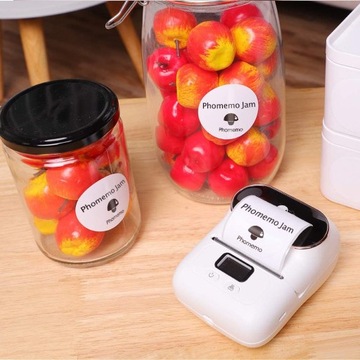 Этикетки для принтера Phomemo M110 M120 M200 M220 M221 50х50мм круглые