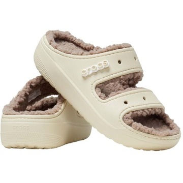 CROCS DAMSKIE LEKKIE KLAPKI OCIEPLANE KAPCIE PAPUCIE KROKSY DOMOWE r. 37-38