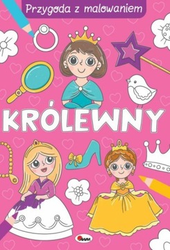 Przygoda z malowaniem Królewny Kolorowanka