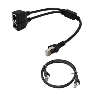 2-Y адаптер-разветвитель локальной сети Ethernet