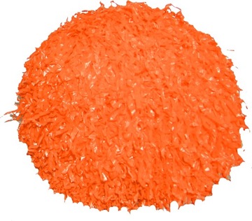 Pompon dla cheerleaderek Etizen pomarańczowy r. S
