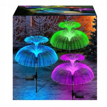 2x LAMPA SOLARNA OZDOBA OGRODOWA DMUCHAWCE 150 LED