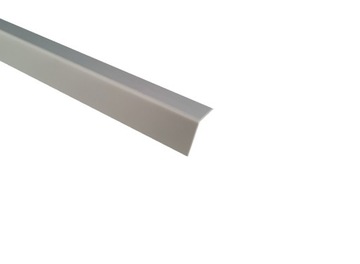 KĄTOWNIK PCV Osłona PVC NAROŻNIK 20x20mm SZARY JASNY 250cm