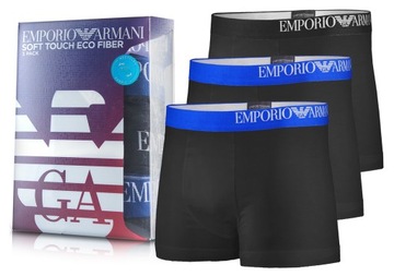 EMPORIO ARMANI EA BOKSERKI 3Pack S MĘSKIE PREZENT