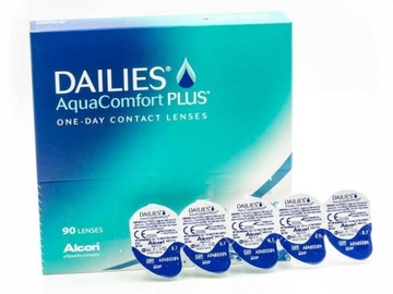 DAILIES AQUACOMFORT PLUS 180szt -0,75 8.7