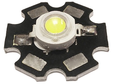 Dioda POWER LED 1W 12000-20000K EPISTAR 35mil+ PCB
