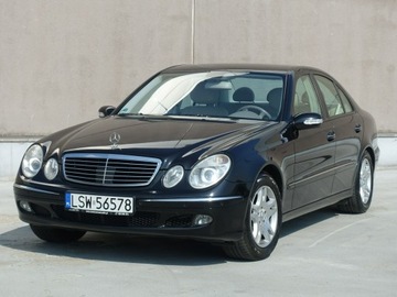 Mercedes Klasa E W211 Sedan W211 3.5 V6 (350) 272KM 2005 Mercedes E 350 3.5 V6 270KM/Beżowe skóry/ I, zdjęcie 5