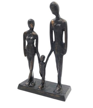 Rodzina z dzieckiem Figurka dekoracyjna DI-FIG-022