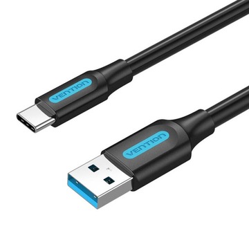 VENTION KABEL PRZEWÓD USB-A USB-C 3.0 5GB/S 3A DO TELEFONU KOMPUTERA 1,5M