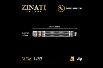 WINMAU ZINATI DARTS 22g - Профессионал для игроков в дартс