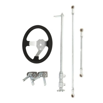 Комплект рулевого колеса 300 мм для картинга, шаровой шарнир рулевой рейки, Нью-Мексико