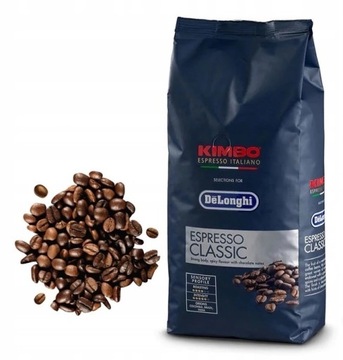 Кофе Kimbo Delonghi Espresso Classic в зернах 1кг.