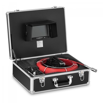 Эндоскоп, инспекционная камера с ЖК-дисплеем TFT, диаметр 7 дюймов. трубы 40-80 мм, длиной 50 м