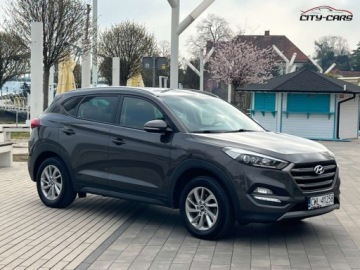 Hyundai Tucson III SUV 1.6 GDI 132KM 2017 Hyundai Tucson 1.6-132KM Zadbana Benzyna Maly przebieg Orginalny lakie, zdjęcie 9