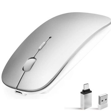 CICHA MYSZ BEZPRZEWODOWA DO APPLE LAPTOPA WINDOWS