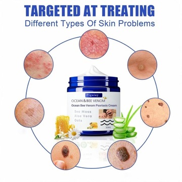 Diapason Piguiay Ocean Bee Venom Корректирующий крем от псориаза, Ocean Bee