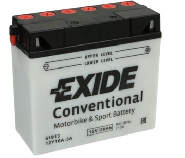 Akumulator Exide 12Y16A-3A