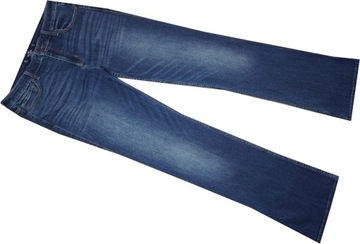 HOLLISTER_42_SPODNIE jeans Z ELASTANEM bootcut 609