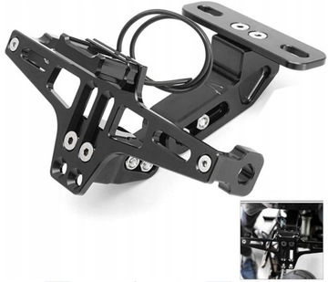 МОНТАЖНЫЙ КРОНШТЕЙН СВЕТОДИОДНОЙ ПЛАТЫ, ЧЕРНЫЙ МОТОЦИКЛ