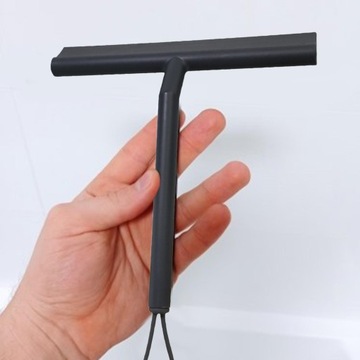 Ракель с крючком для очистки пятен от воды, черный